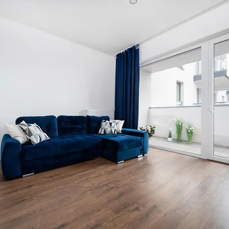 Lägenhet Manufaktura - Industrial Z Parkingiem I Dwoma Lazienkami *