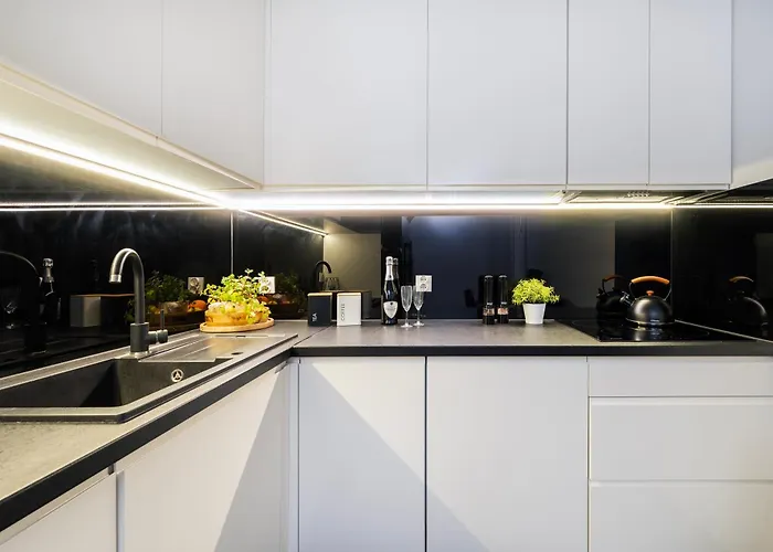 Manufaktura - Industrial Z Parkingiem I Dwoma Lazienkami شقة