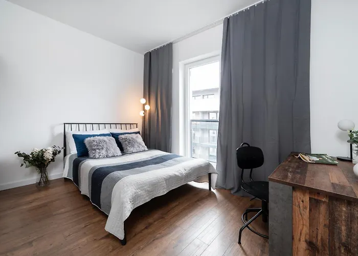 Manufaktura - Industrial Z Parkingiem I Dwoma Lazienkami شقة *