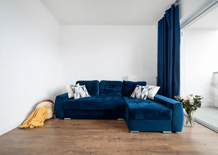 Lägenhet Manufaktura - Industrial Z Parkingiem I Dwoma Lazienkami