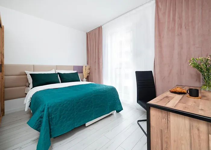 Manufaktura - Industrial Z Parkingiem I Dwoma Lazienkami Lägenhet Łódź